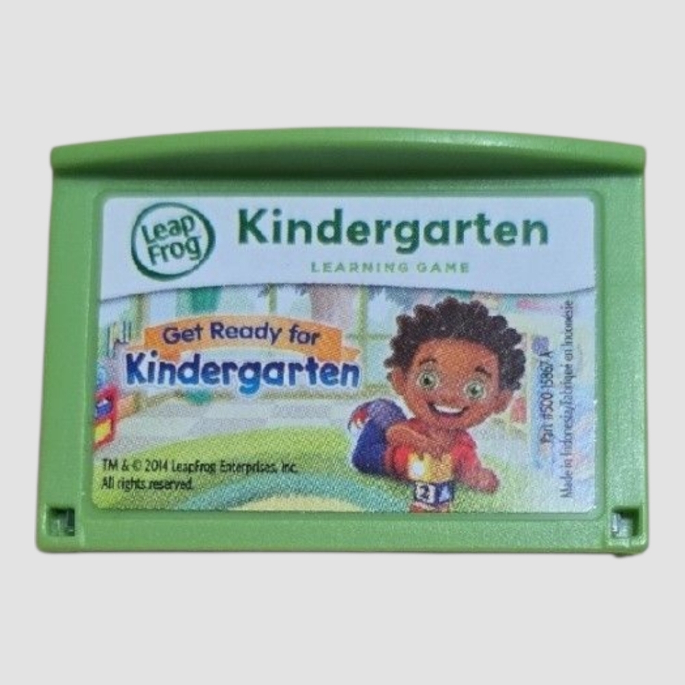 LeapFrog Learning Game Get Ready For Kindergarten Works W/ All Leap Pad Tablets